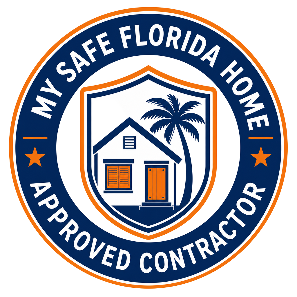 My Safe Florida Home approved contractor seal